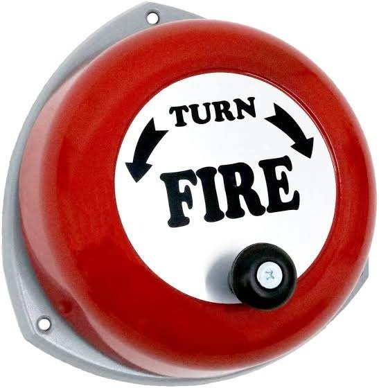 manual gong fire bell