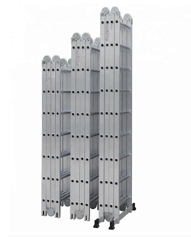 4by 9 Multipurpose Aluminium Ladder - Back View