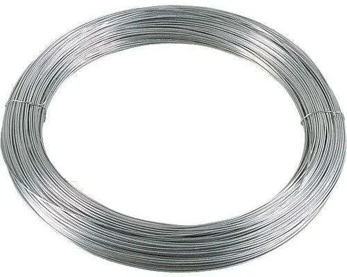 1.6mm galvanized electric fence HT wire - Front View