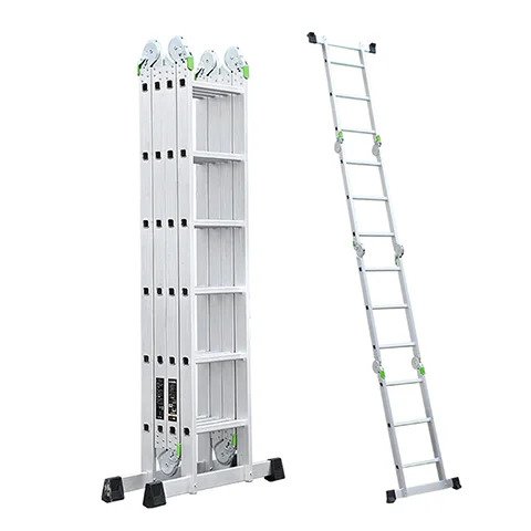 4by 6 Multipurpose Aluminium Ladder - Back View