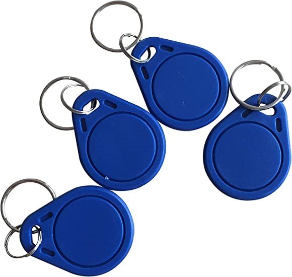13.56MHz MIFARE Classic Key Fobs - Front View
