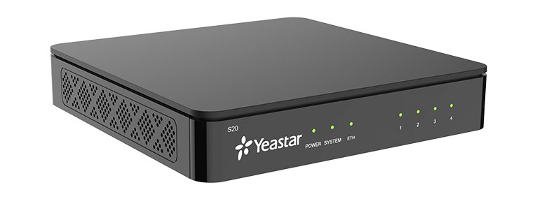 Yeastar S20 VoIP PBX - Front View