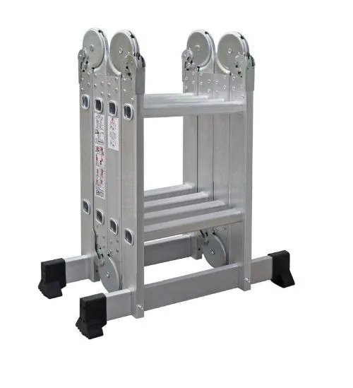 4by 2 Multipurpose Aluminium Ladder - Back View